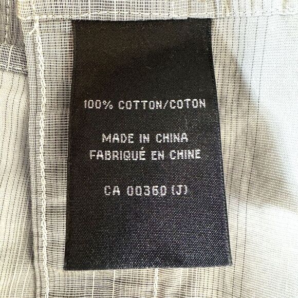 Bellissimo Dress Shirt Men's Large Gray Plaid Casual 50's Fine Cotton‎ Sleeve - Picture 4 of 8